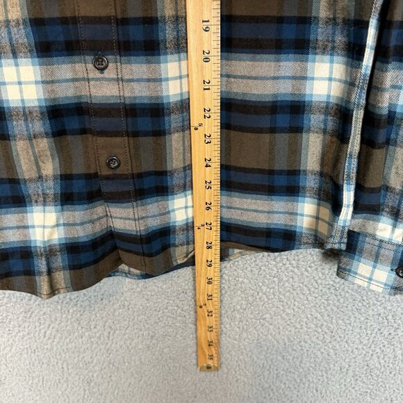 Eddie Bauer Shirt Men's M Plaid Long Sleeve Button Down Flannel Cotton NWOT - Picture 6 of 8